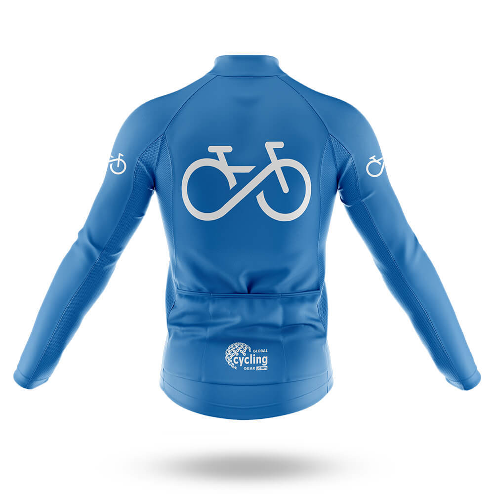 Bike Forever - Blue - Men's Cycling Kit-Full Set-Global Cycling Gear