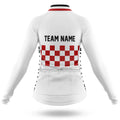 Custom Team Name M7 White - Women's Cycling Kit-Full Set-Global Cycling Gear