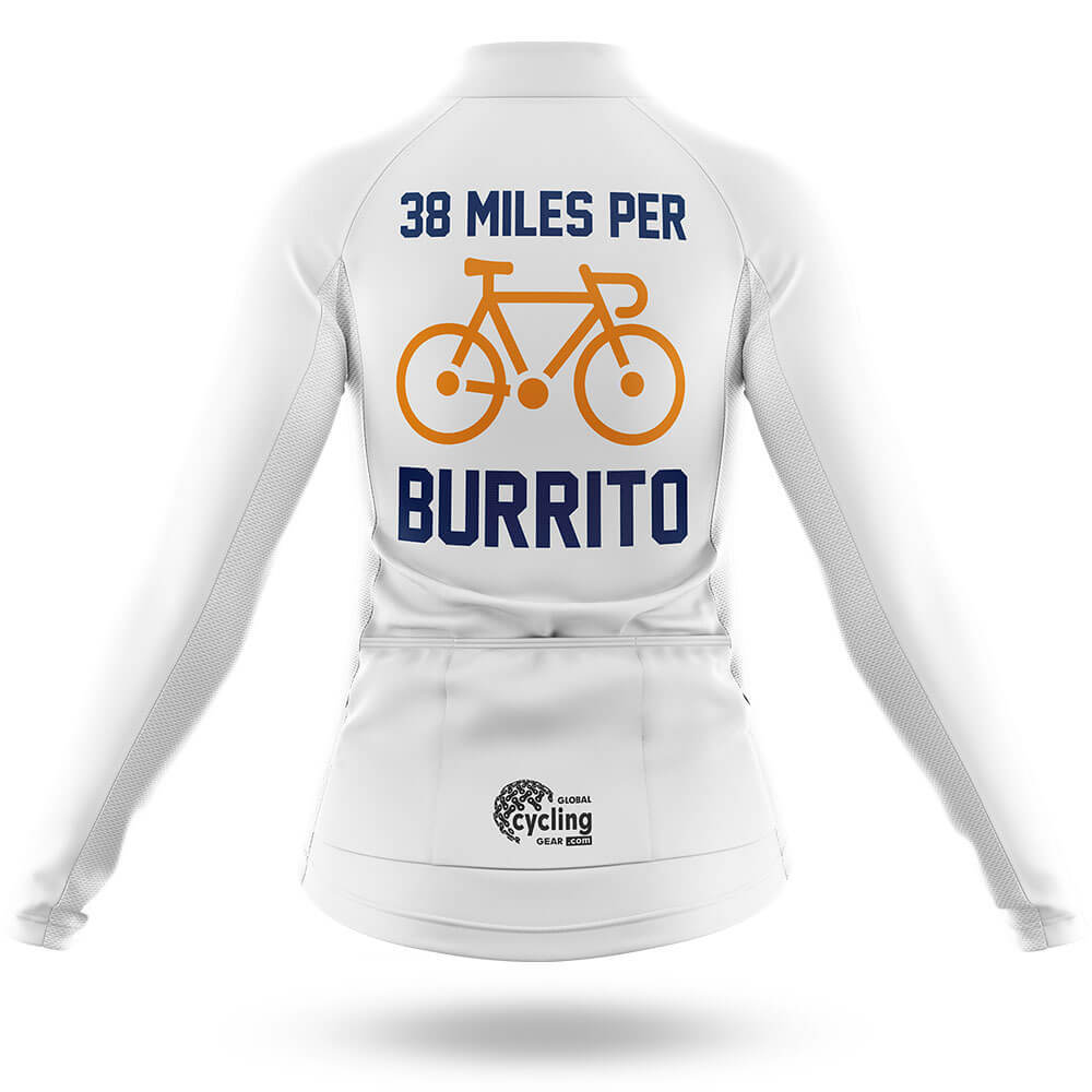 38 Miles - White - Women - Cycling Kit-Full Set-Global Cycling Gear