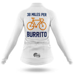 38 Miles - White - Women - Cycling Kit-Full Set-Global Cycling Gear