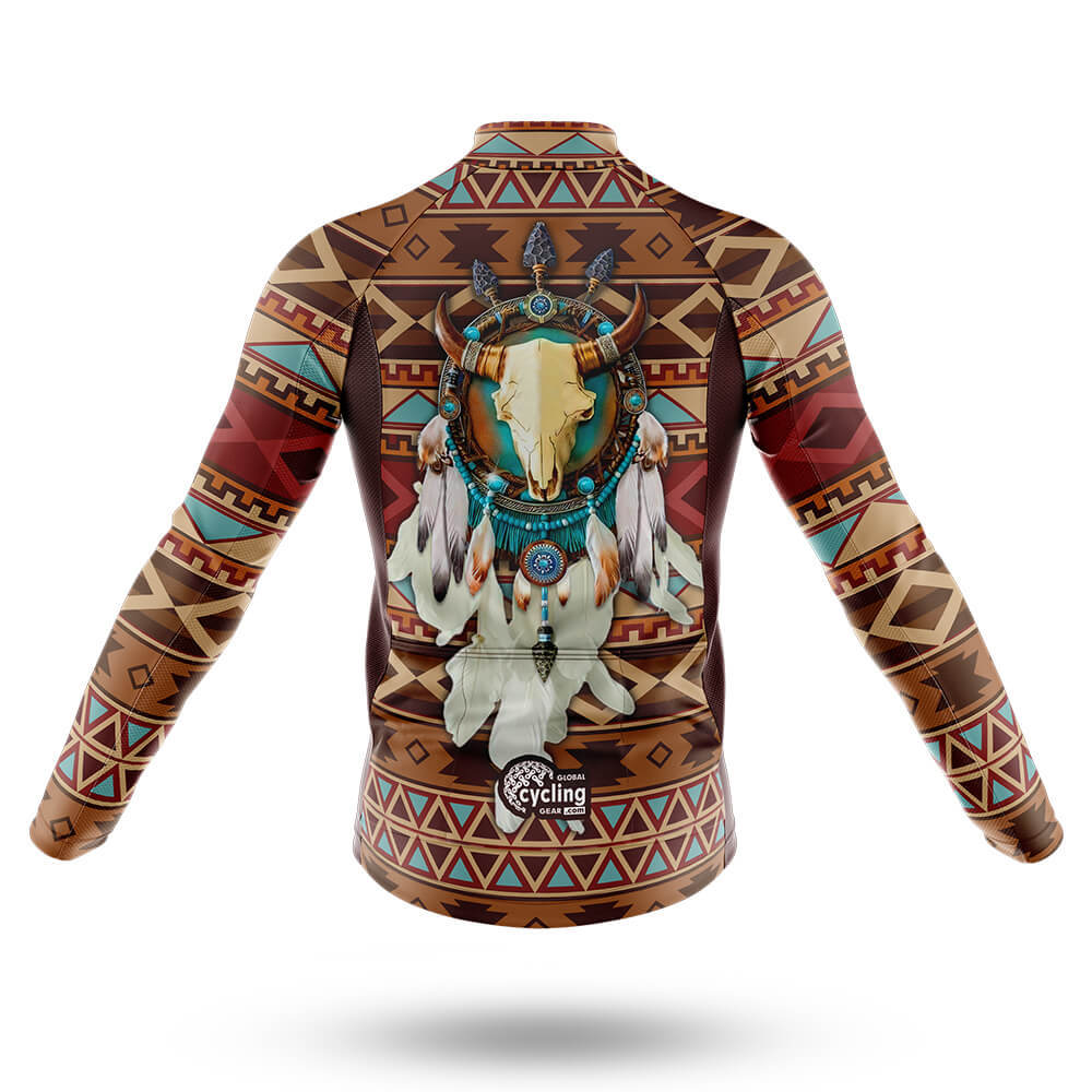 Native Bison Skull - Men's Cycling Kit - Global Cycling Gear