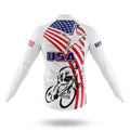 USA - Cycling Jersey For Men-Short Sleeve Jersey-Global Cycling Gear