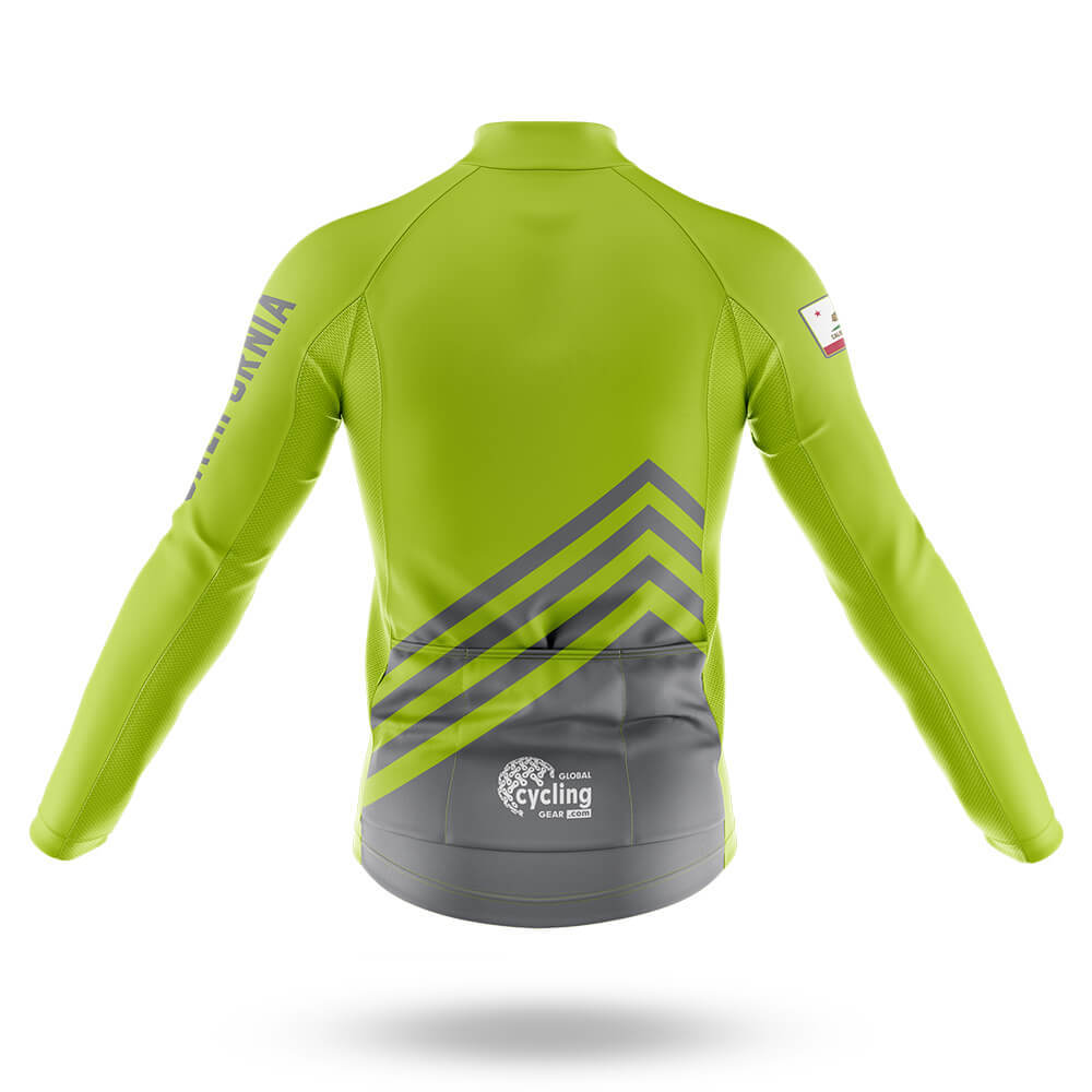 California S4 Lime Green - Men's Cycling Kit-Full Set-Global Cycling Gear