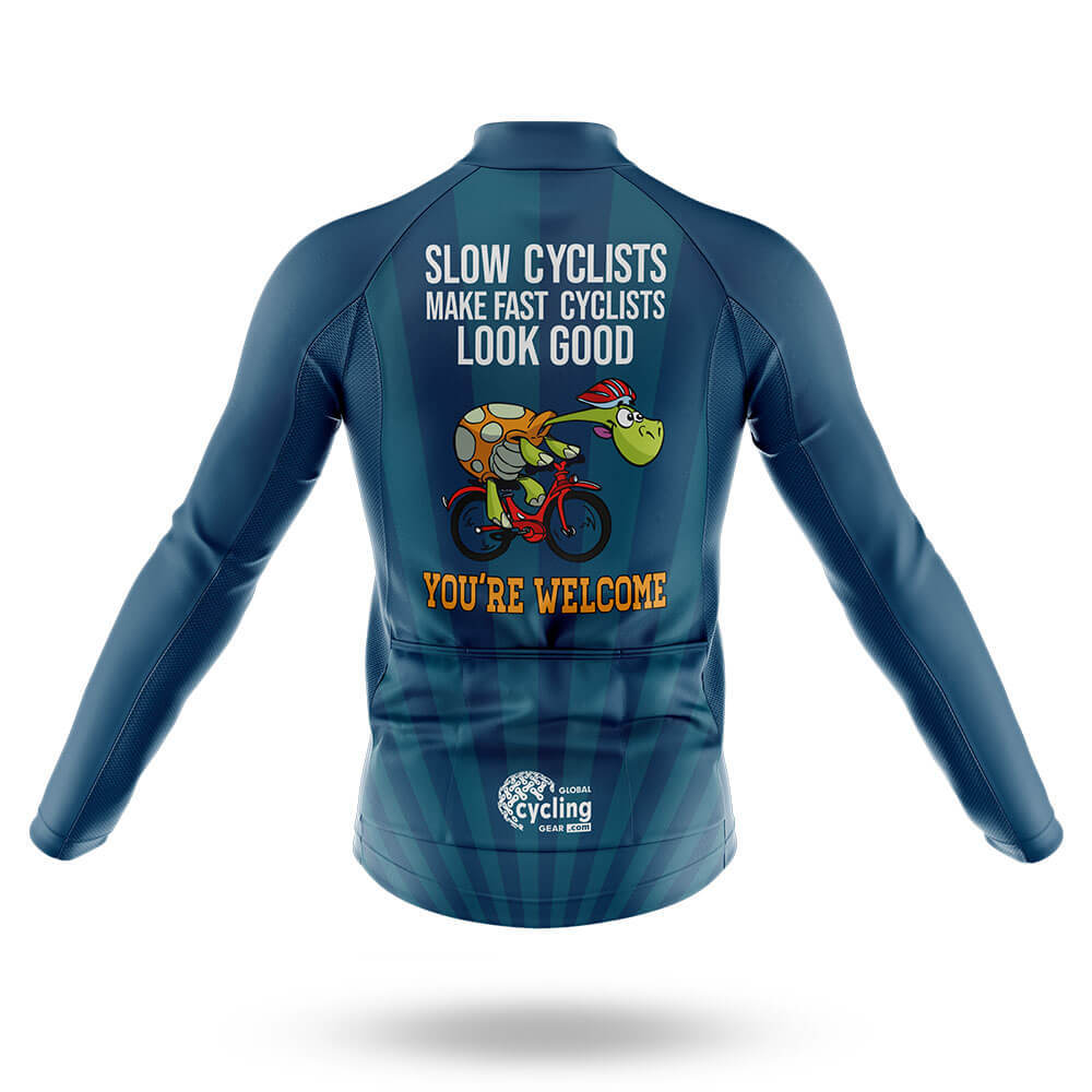 Slow Cyclist V5 - Men's Cycling Kit-Full Set-Global Cycling Gear