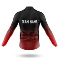 Custom Team Name S1 Red - Men's Cycling Kit-Full Set-Global Cycling Gear