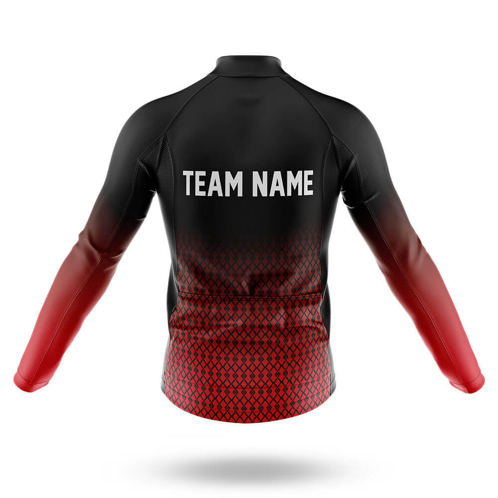 Custom Team Name S1 Red - Men's Cycling Kit-Full Set-Global Cycling Gear