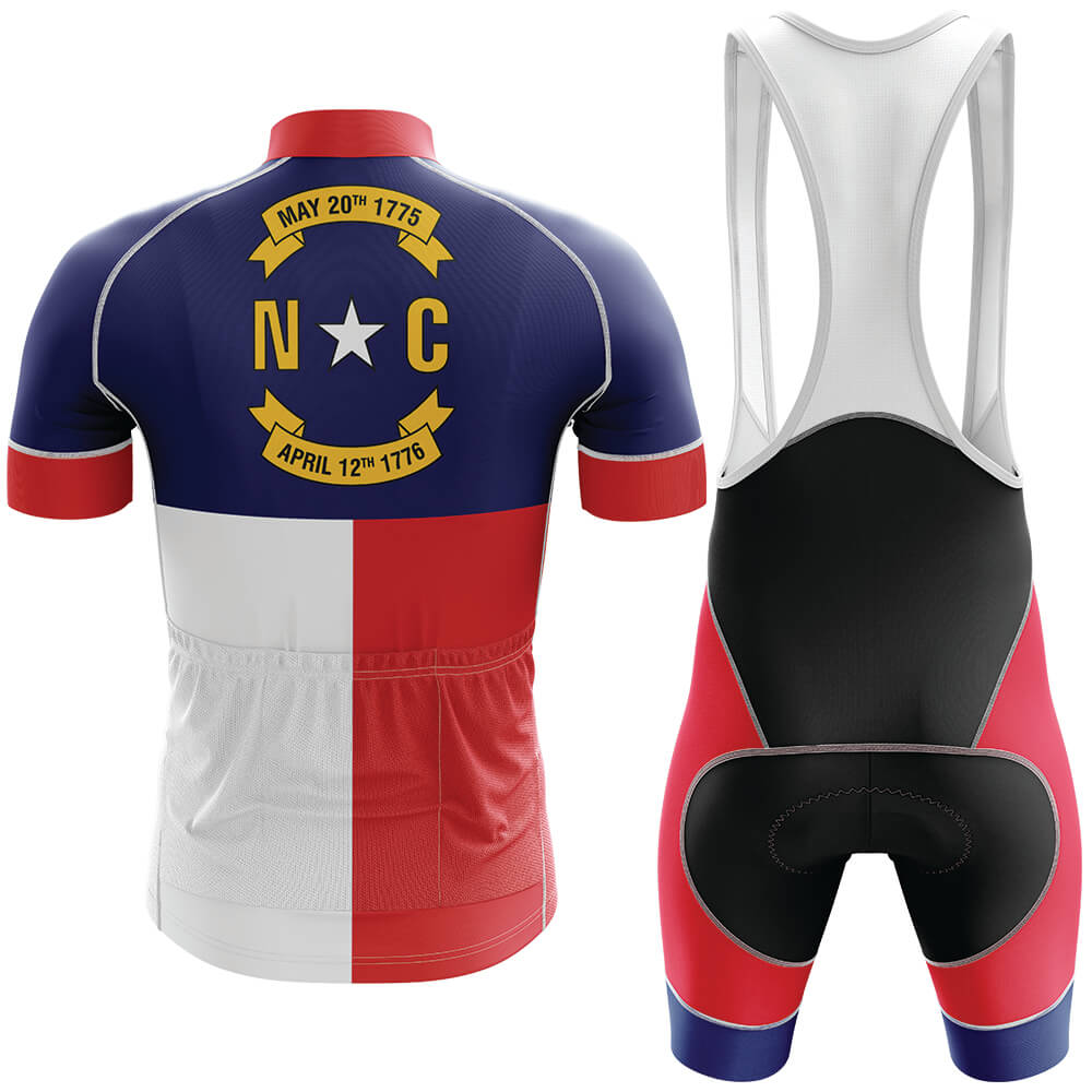 North Carolina Men's Cycling Kit-Jersey + Bibs-Global Cycling Gear