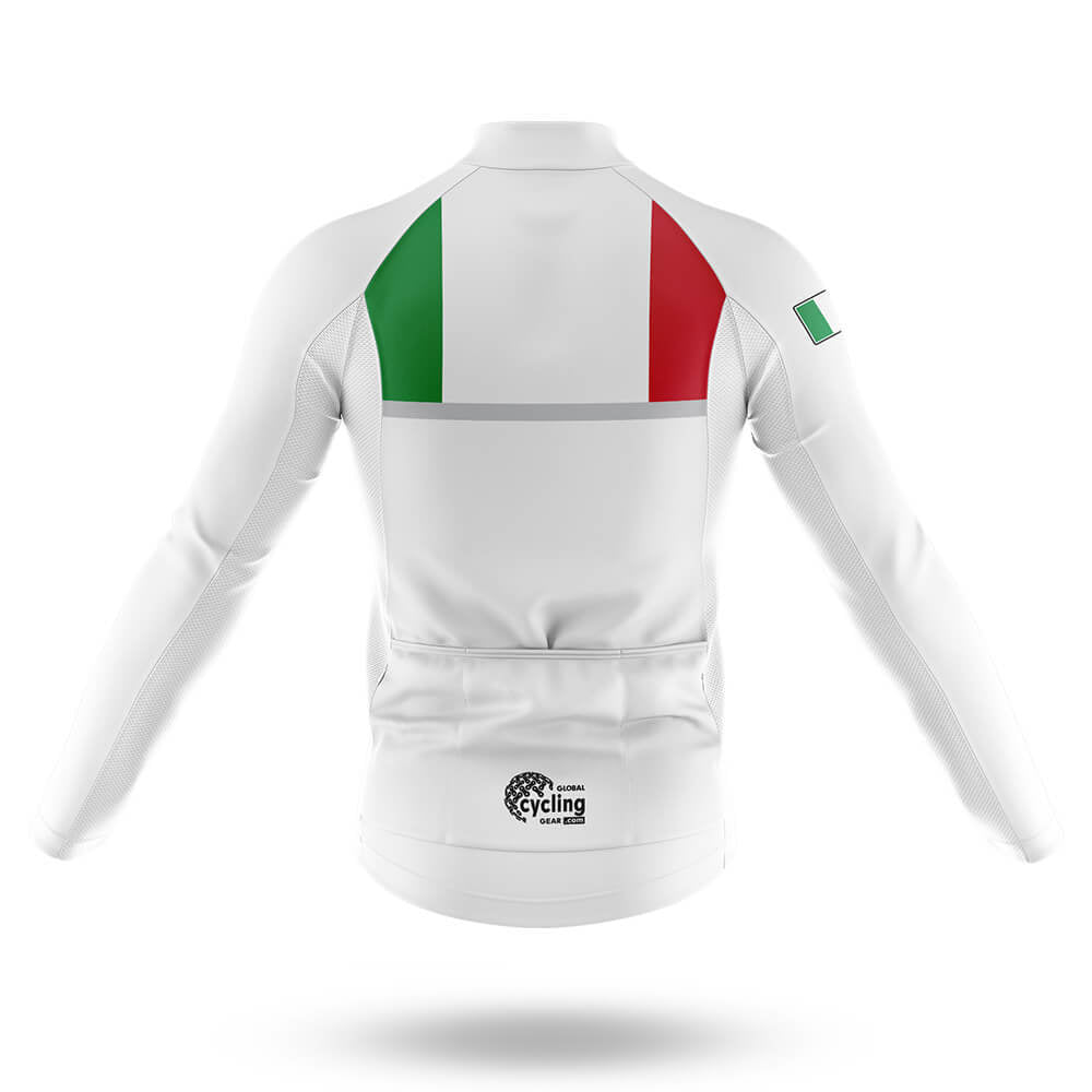 Italia S7 - White - Men's Cycling Kit-Full Set-Global Cycling Gear
