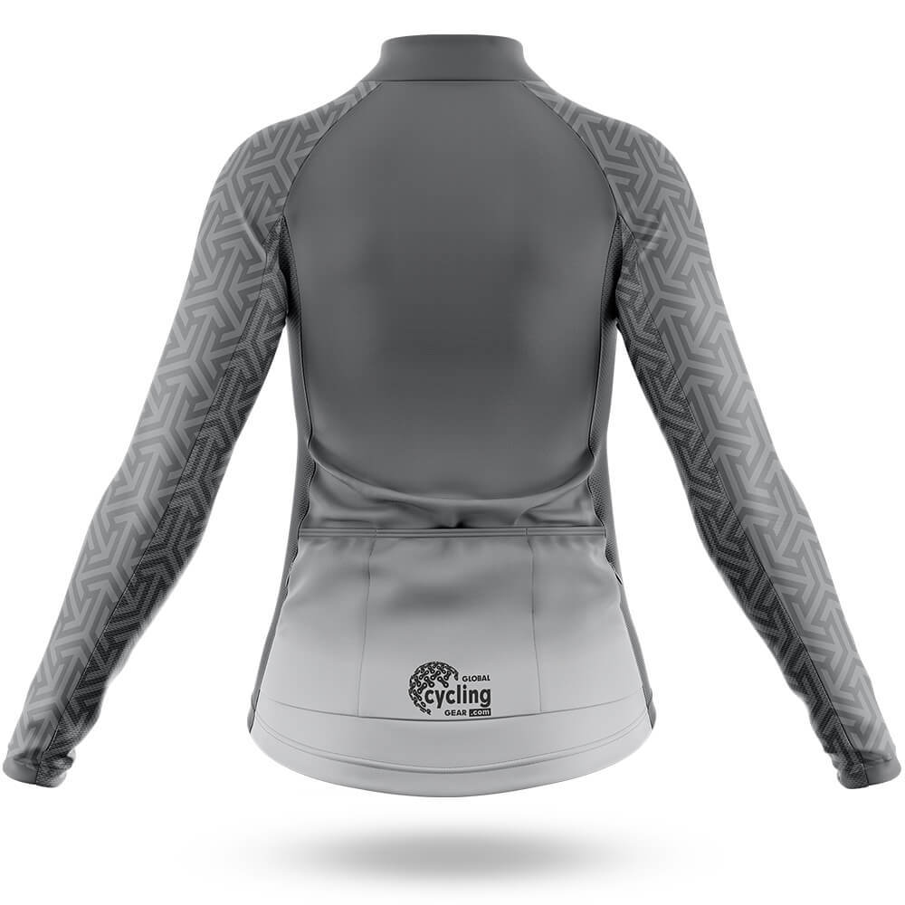 Grey - Women - Cycling Kit-Full Set-Global Cycling Gear