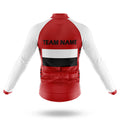 Custom Team Name M2 Red - Men's Cycling Kit-Full Set-Global Cycling Gear