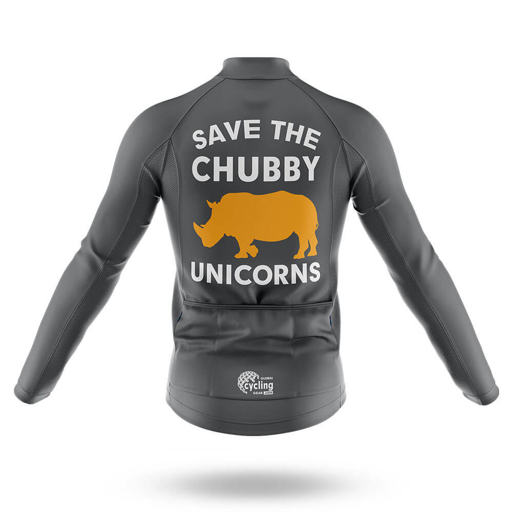 The Chubby Unicorn V6 - Grey - Men's Cycling Kit-Full Set-Global Cycling Gear