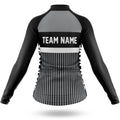 Custom Team Name M6 Grey - Women's Cycling Kit-Full Set-Global Cycling Gear