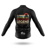 Dad The Cycling Legend - V2 - Men's Cycling Kit-Full Set-Global Cycling Gear