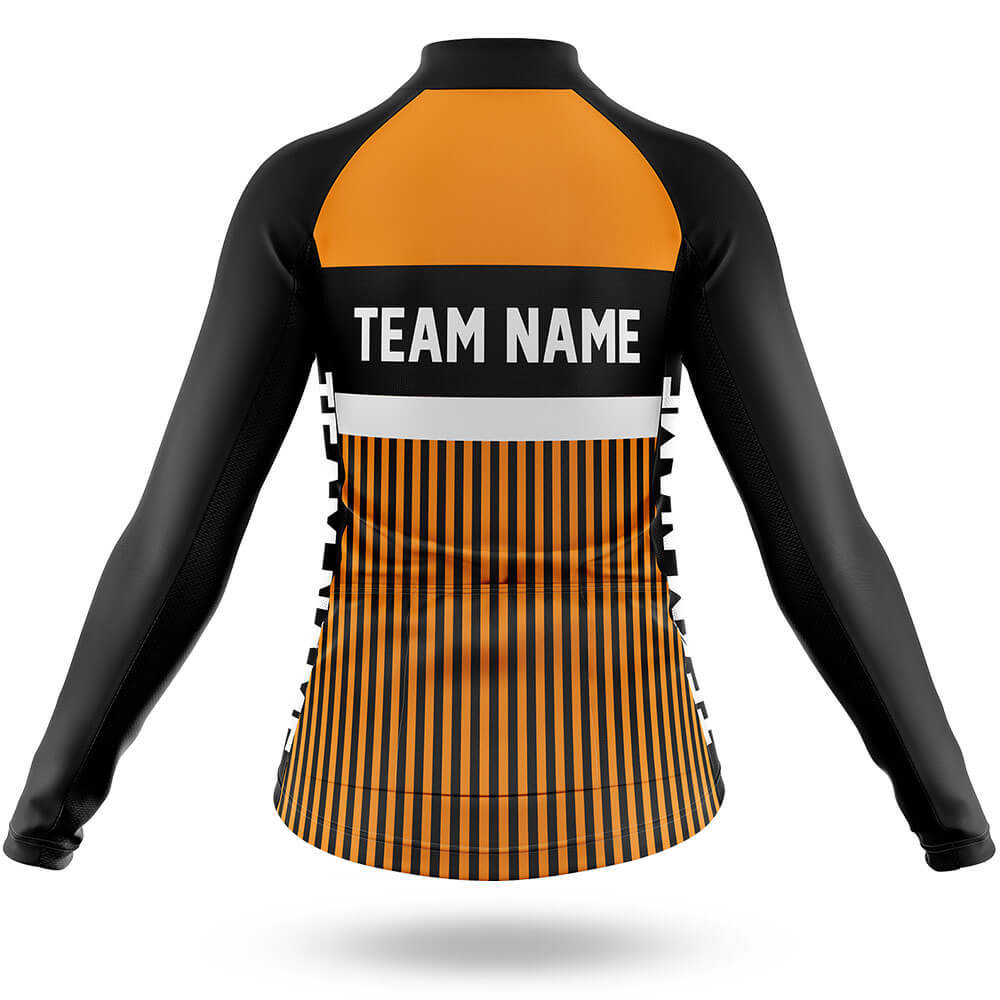 Custom Team Name M6 Yellow - Women's Cycling Kit-Full Set-Global Cycling Gear