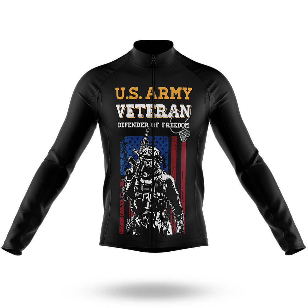 AM Veteran - Men's Cycling Kit-Long Sleeve Jersey-Global Cycling Gear
