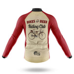 Retro Beer Riding Club Vintage - Men's Cycling Kit-Full Set-Global Cycling Gear