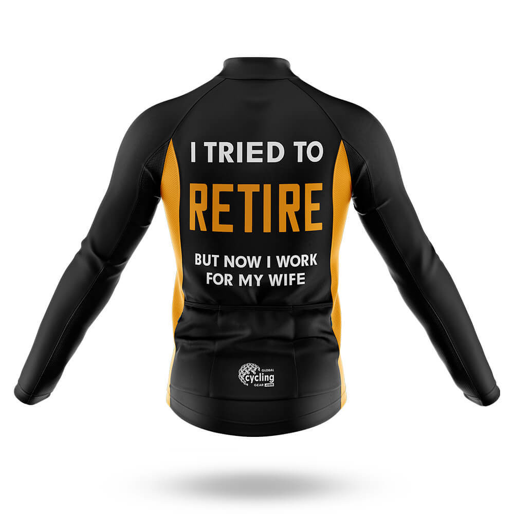 I Tried To Retire - Men's Cycling Kit-Full Set-Global Cycling Gear