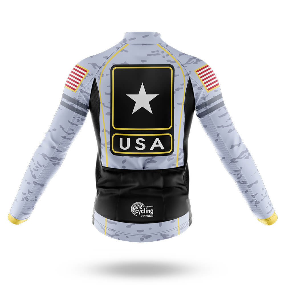 USA White Star - Men's Cycling Kit-Full Set-Global Cycling Gear