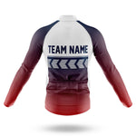 Custom Team Name S4 Navy - Men's Cycling Kit-Full Set-Global Cycling Gear