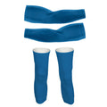 Blue - Arm And Leg Sleeves-S-Global Cycling Gear