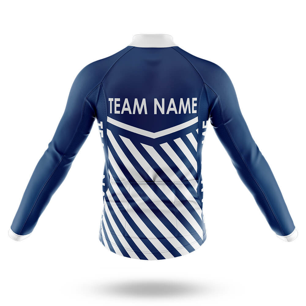 Custom Team Name M3 Navy - Men's Cycling Kit-Full Set-Global Cycling Gear