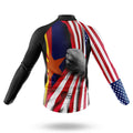 American Flag - Arizona - Men's Cycling Kit-Full Set-Global Cycling Gear