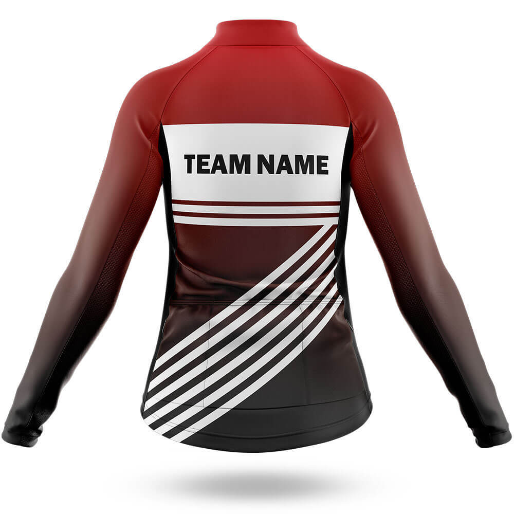 Custom Team Name S3 Black - Women's Cycling Kit-Full Set-Global Cycling Gear