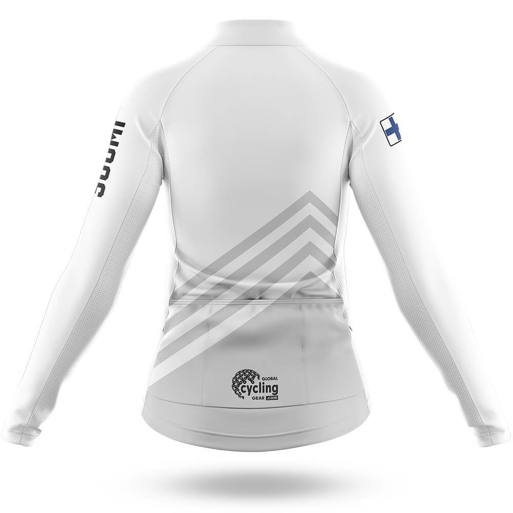 Suomi S5 White - Women - Cycling Kit-Full Set-Global Cycling Gear