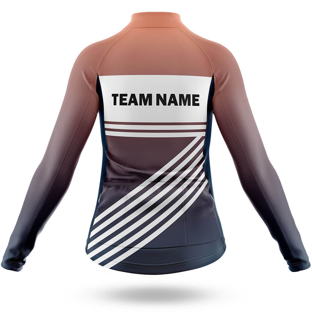 Custom Team Name S3 Cream - Women's Cycling Kit-Full Set-Global Cycling Gear