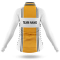 Custom Team Name M4 Yellow - Women's Cycling Kit-Full Set-Global Cycling Gear