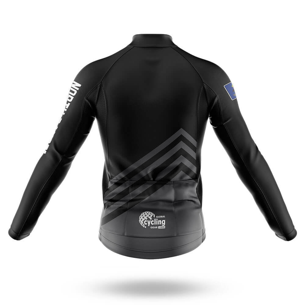 North Dakota S4 Black - Men's Cycling Kit-Full Set-Global Cycling Gear