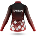 Custom Team Name V19 Red - Women's Cycling Kit-Full Set-Global Cycling Gear