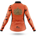 Leopard Pumpkin - Women's Cycling Kit-Full Set-Global Cycling Gear