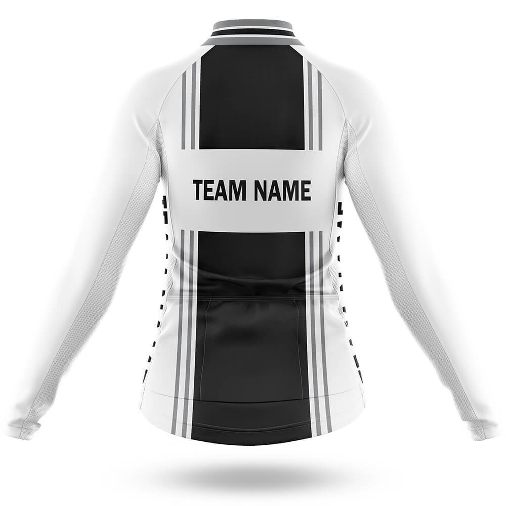 Custom Team Name M4 Black - Women's Cycling Kit-Full Set-Global Cycling Gear