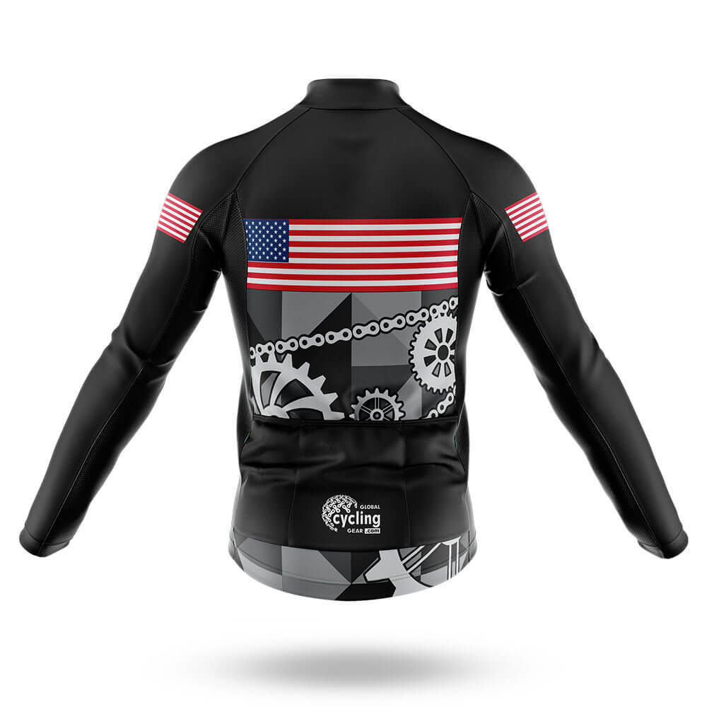 USA Gear - Men's Cycling Kit-Full Set-Global Cycling Gear