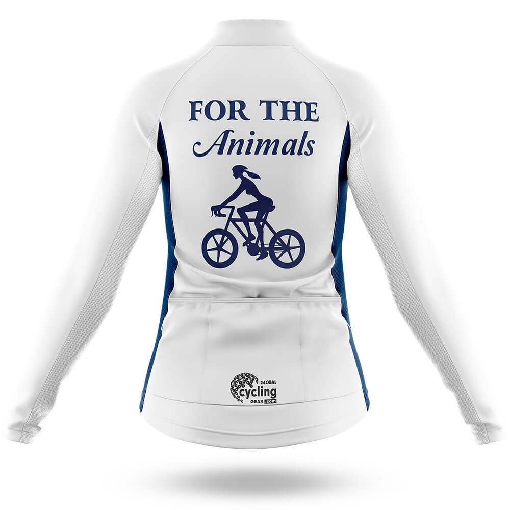 For The Animals - Women's Cycling Kit-Full Set-Global Cycling Gear