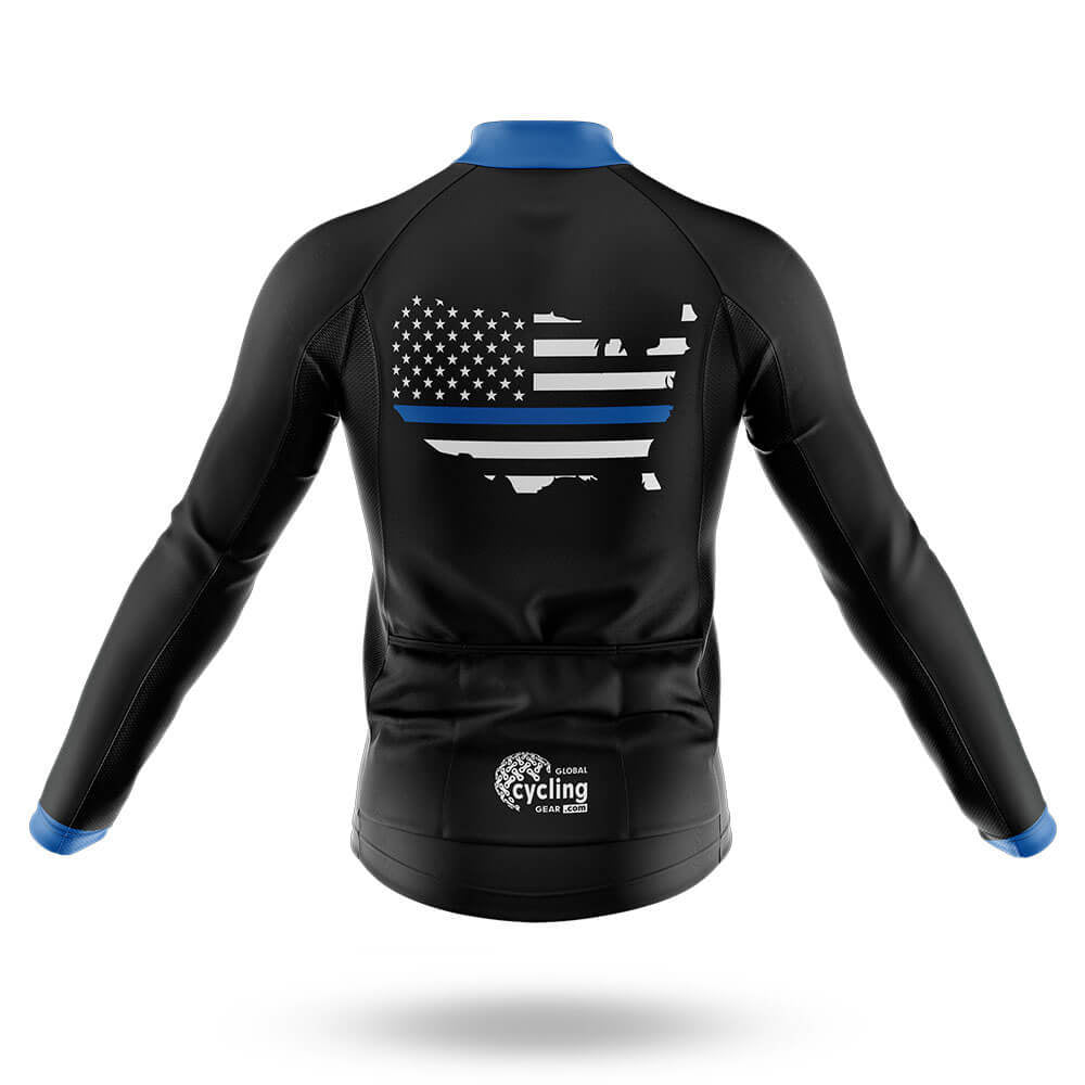 American Flag - Blue - Men's Cycling Kit-Full Set-Global Cycling Gear