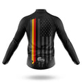 German - American Flag - Men's Cycling Kit-Full Set-Global Cycling Gear