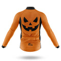 Pumpkin Face - Orange - Men's Cycling Kit-Full Set-Global Cycling Gear