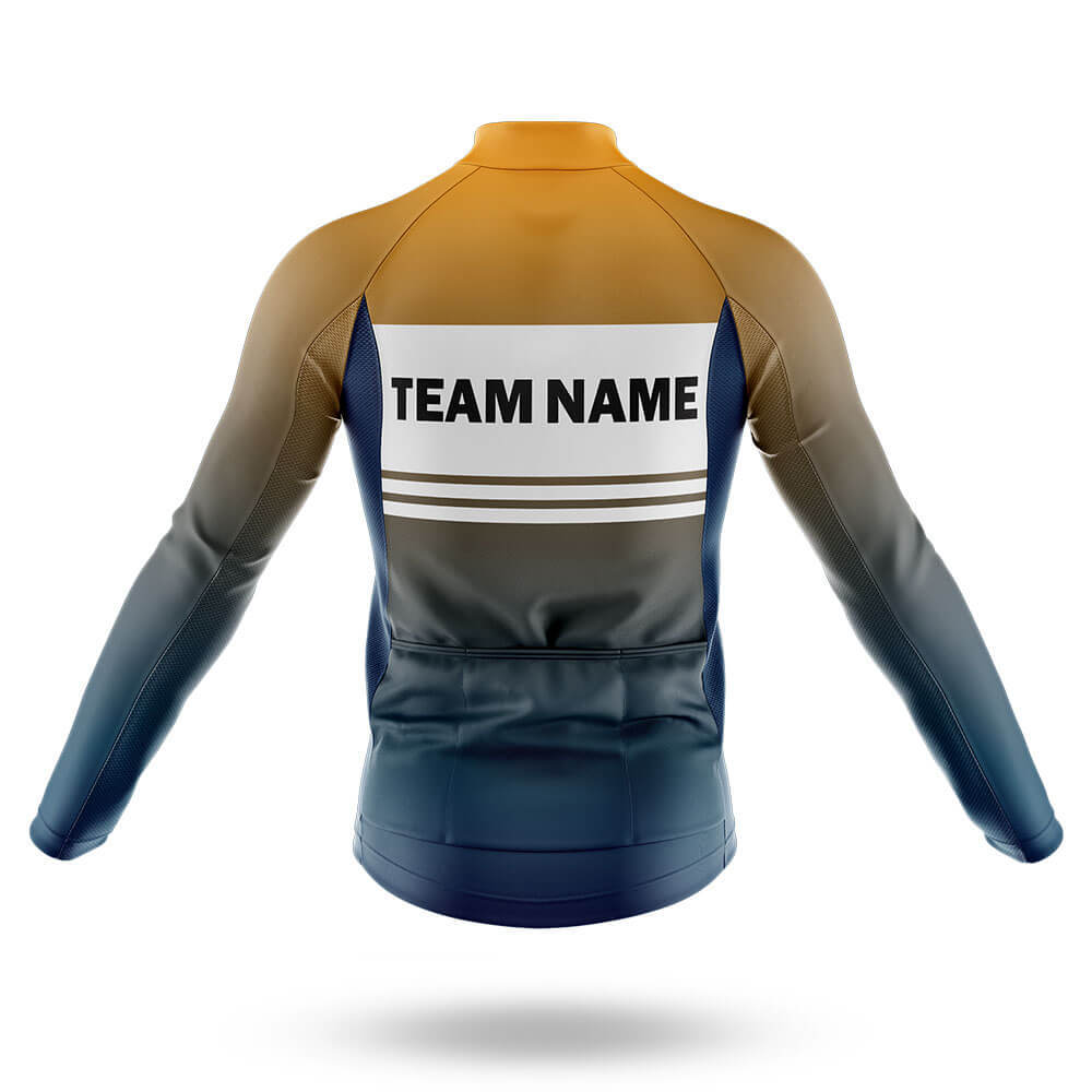 Custom Team Name S2 Yellow - Men's Cycling Kit-Full Set-Global Cycling Gear