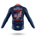 Old Man V9 - Navy - Men's Cycling Kit-Full Set-Global Cycling Gear