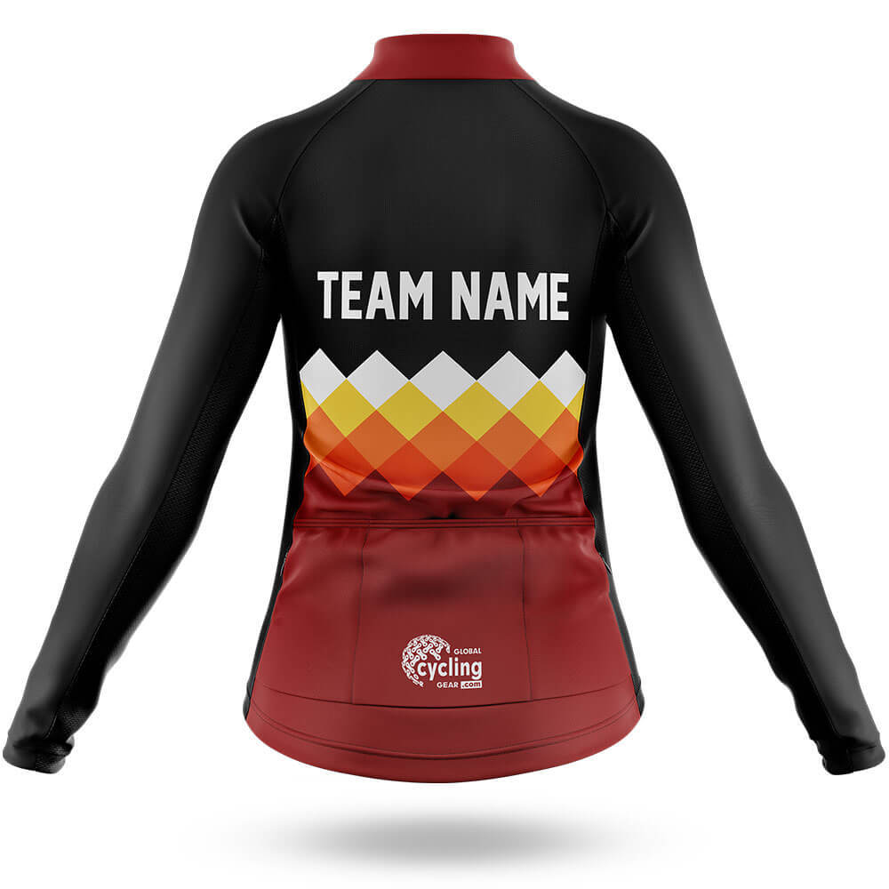 Custom Team Name S14 - Women's Cycling Kit-Full Set-Global Cycling Gear