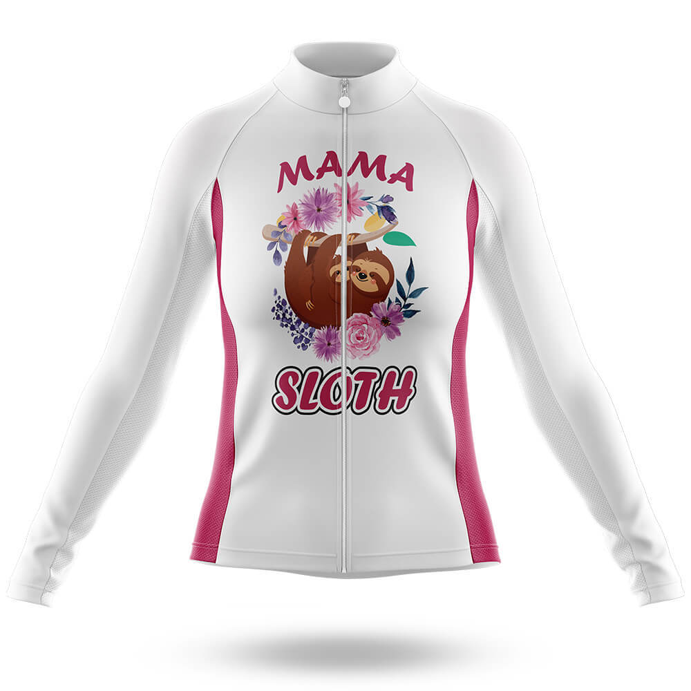 Mama Sloth - Women - Cycling Kit-Long Sleeve Jersey-Global Cycling Gear
