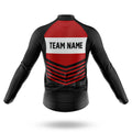 Custom Team Name V20 Red - Men's Cycling Kit-Full Set-Global Cycling Gear