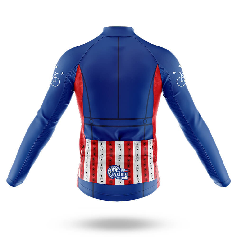 USA Patriotic Suit Men's Cycling Kit