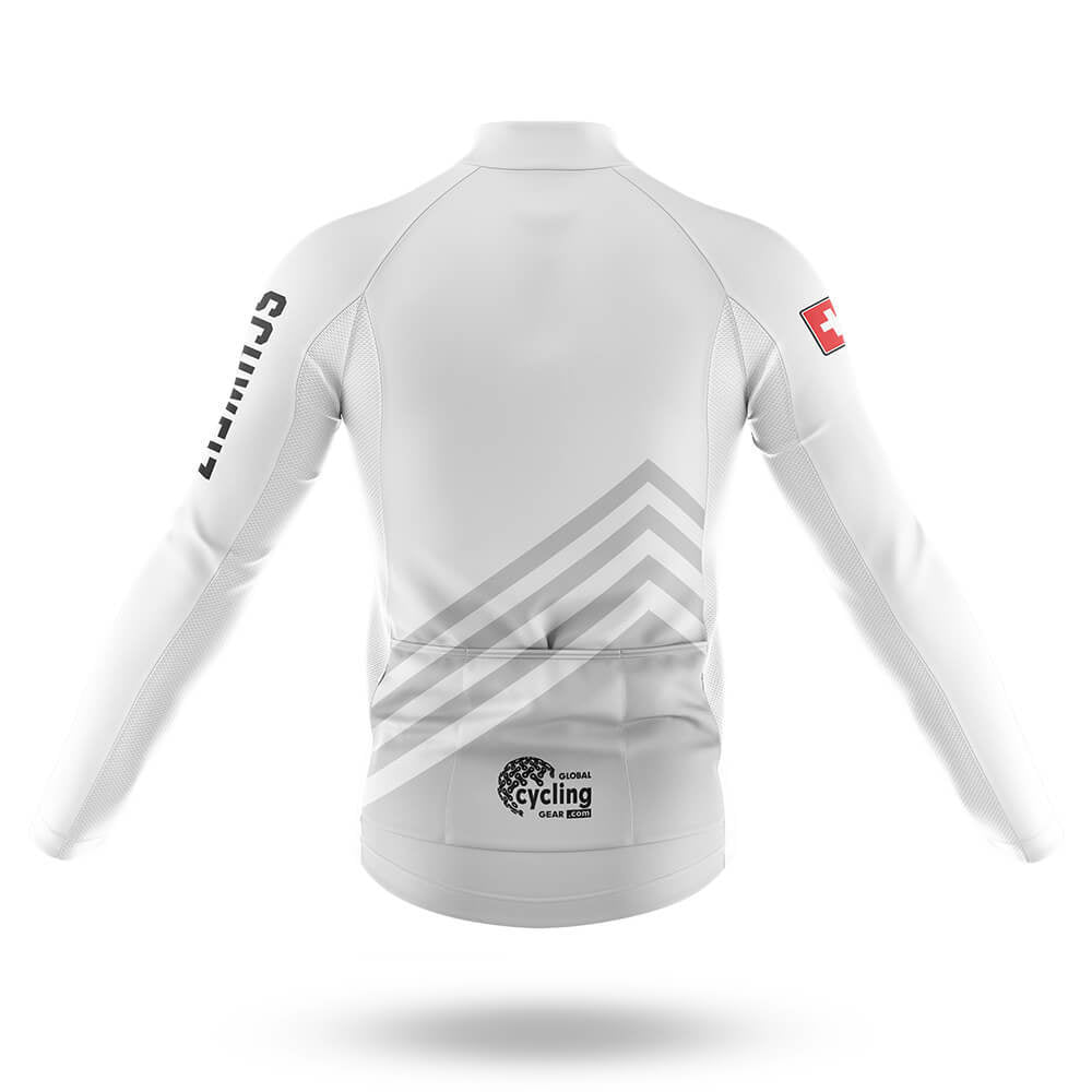 Schweiz S5 White - Men's Cycling Kit-Full Set-Global Cycling Gear