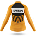 Custom Team Name V20 Yellow - Women's Cycling Kit-Full Set-Global Cycling Gear