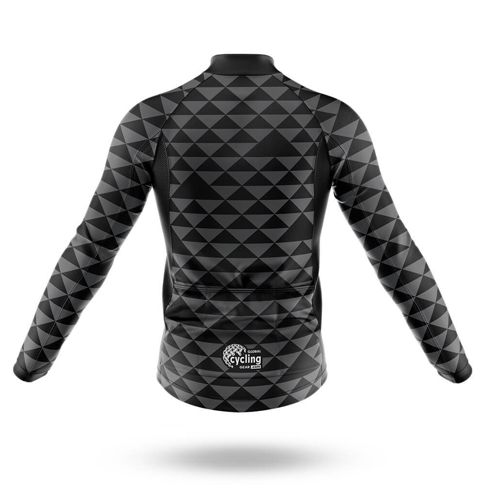 Black Triangles - Men's Cycling Kit-Full Set-Global Cycling Gear