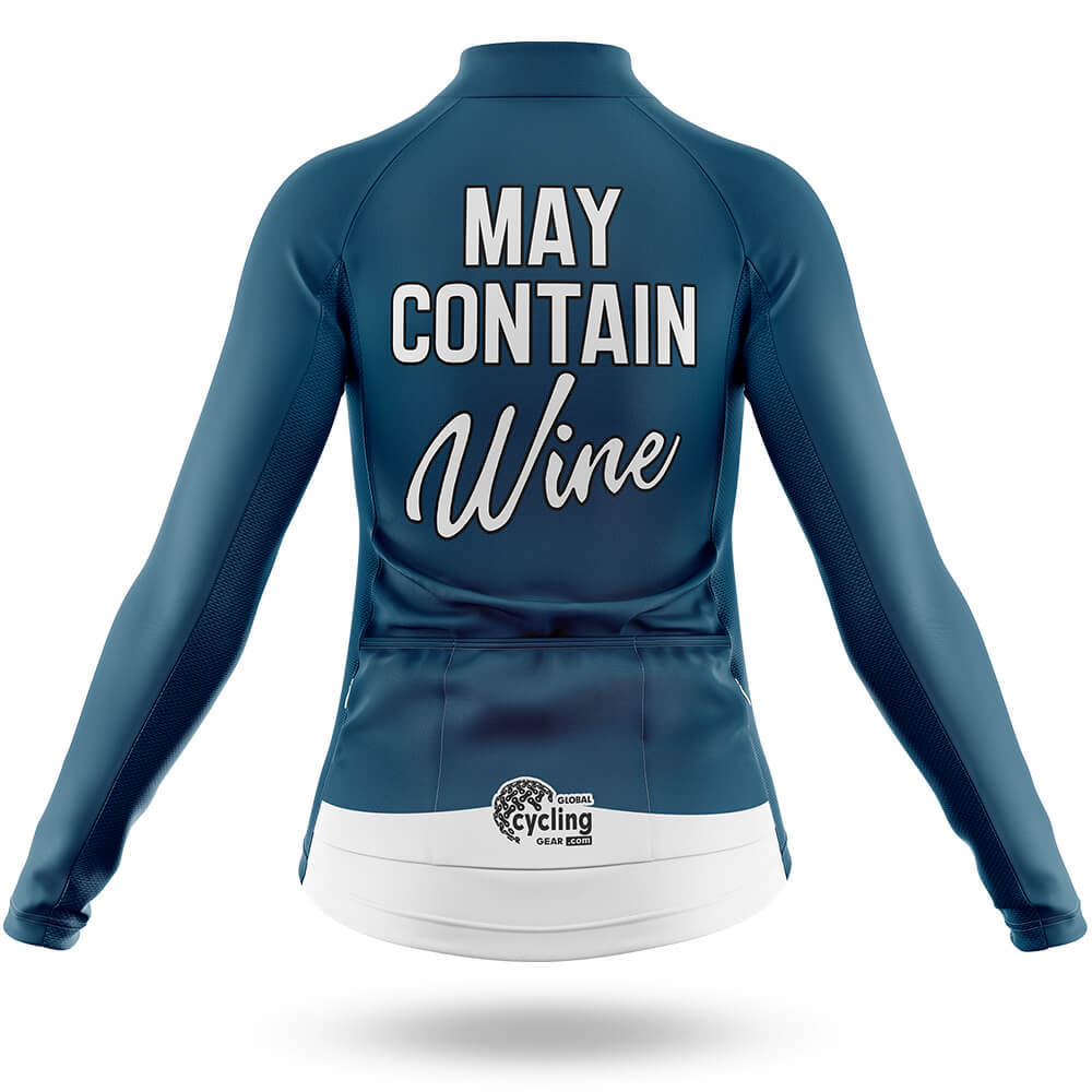 May Contain Wine - Women - Cycling Kit-Full Set-Global Cycling Gear