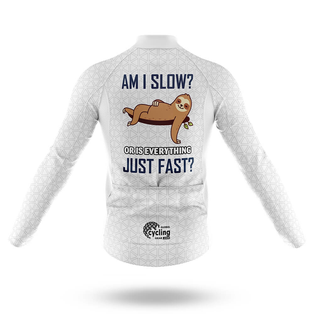 Am I Slow? V3 - Men's Cycling Kit-Full Set-Global Cycling Gear